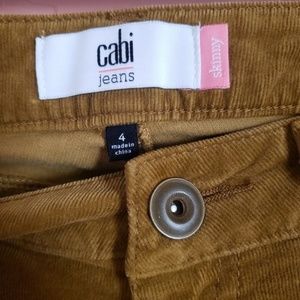 CAbi Pants - CAbi Umber Corduroy Cord Skinny Jean #3197 Size 4 CAbi Pants - CAbi Umber Corduroy Cord Skinny Jean #3197 Size 4